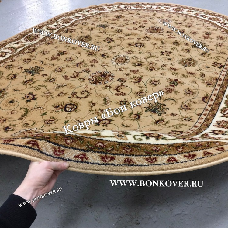 Бежевый Овальный Ковер Для Гостиной Дизайн 26364
