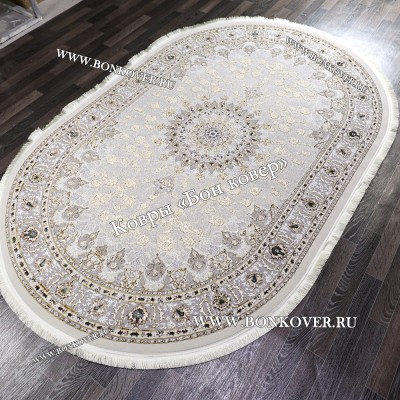 Персидский Ковер Для Гостиной Дизайн 29694 New NN Овал